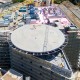 Constructii Erbasu avanseaza cu lucrarile la noul Centru de Mari Arsi din Timisoara